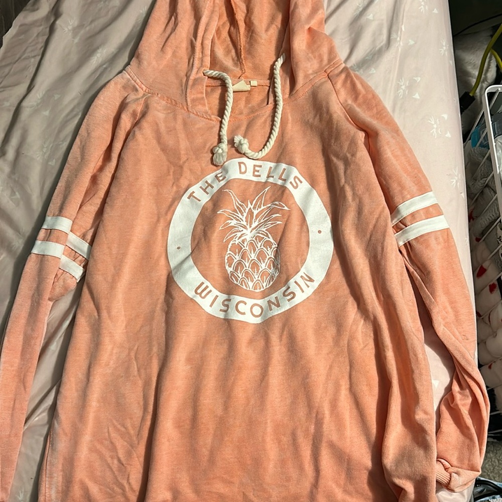 Wisconsin Dells long sleeve with hood